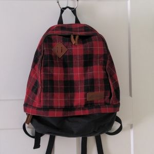 Plaid L.L. Bean Backpack